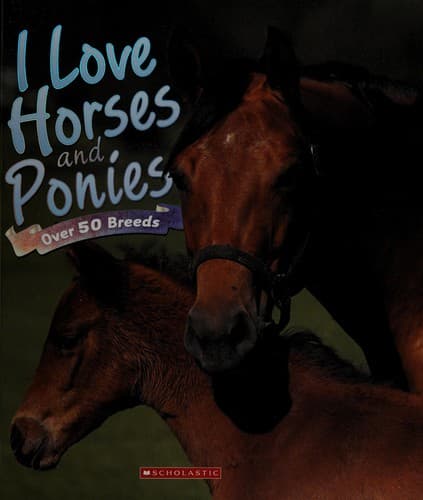 Cover image for I love horses and ponies