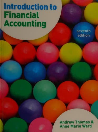 Cover image for Introduction to financial accounting