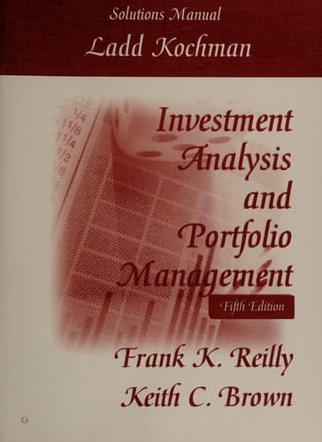Cover image for Investment analysis and portfolio management