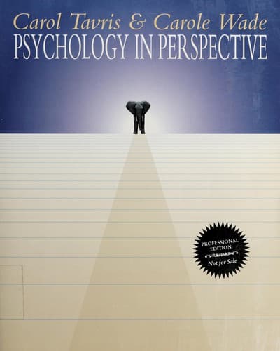 Cover image for Psychology in perspective