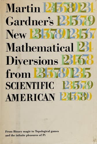 Cover image for New Mathematical Diversions from Scientific American