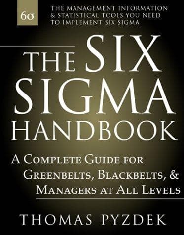 Cover image for The Six Sigma Handbook
