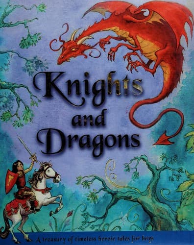 Cover image for Knights and dragons