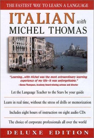 Cover image for Italian with Michel Thomas (Deluxe Language Courses with Michel Thomas)