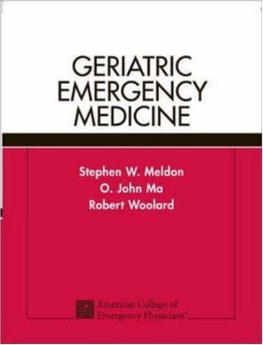 Cover image for Geriatric Emergency Medicine