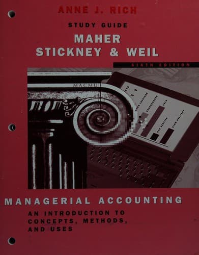 Cover image for Managerial accounting