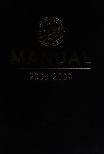 Manual, 2005-2009, Church of the Nazarene