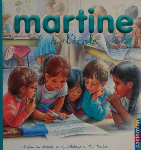 Cover image for Martine à l'école