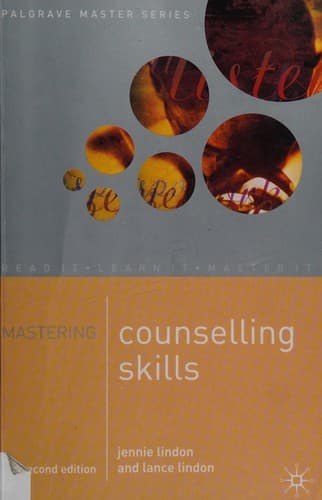 Cover image for Mastering counselling skills