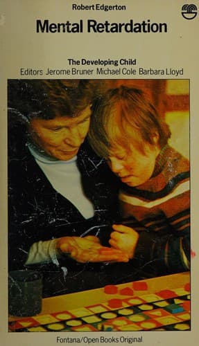 Cover image for Mental retardation