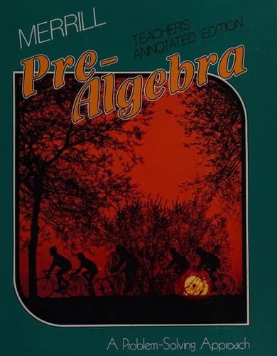 Cover image for Merrill pre-algebra