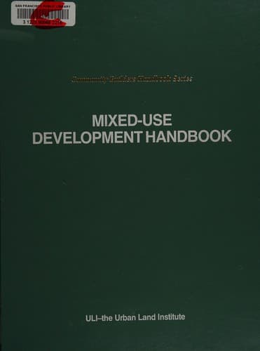 Cover image for Mixed-use development handbook