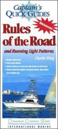 Cover image for Rules of the Road and Running Light Patterns (Captainªs Quickguides)