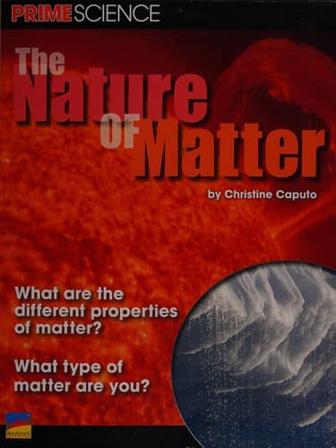 Cover image for The nature of matter