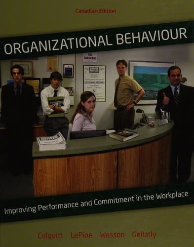Cover image for Organizational behaviour