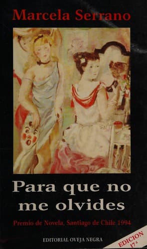 Cover image for Para que no me olvides