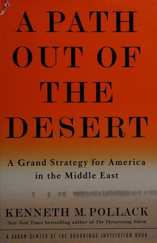 A path out of the desert