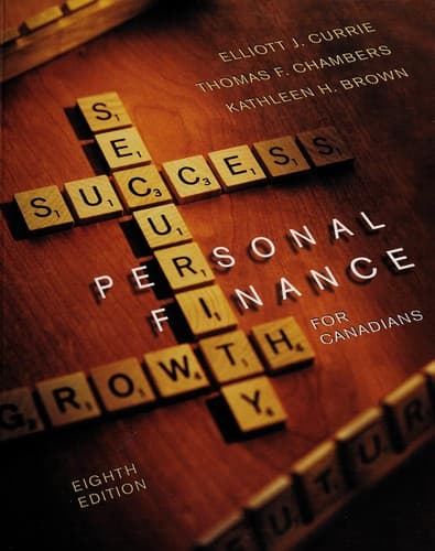 Cover image for Personal finance for Canadians