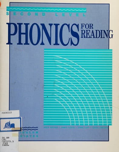 Cover image for Phonics for reading