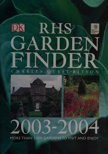Cover image for RHS garden finder 2003-2004