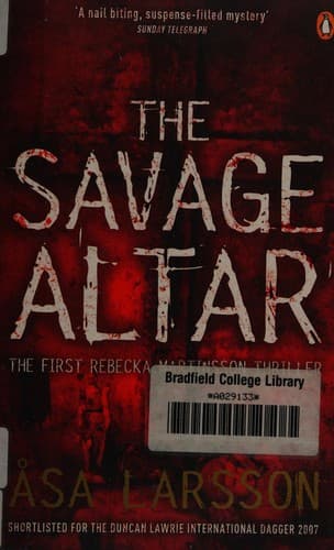 Cover image for The savage altar