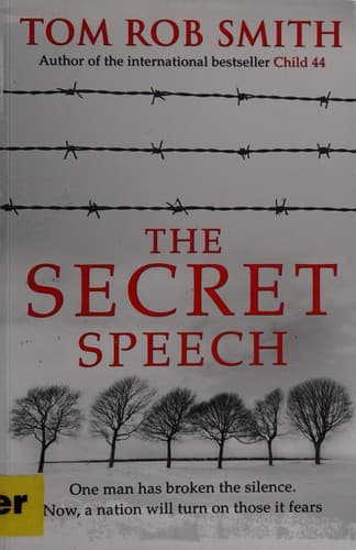 Cover image for The secret speech