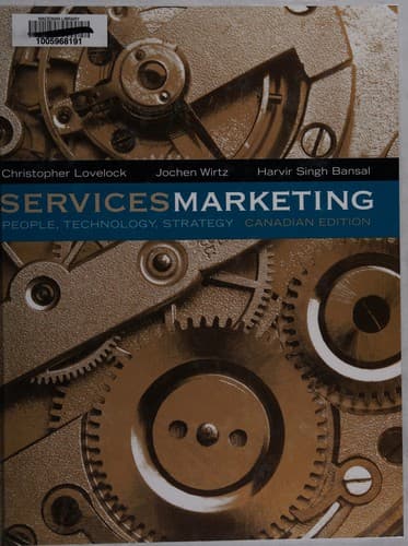 Cover image for Services marketing