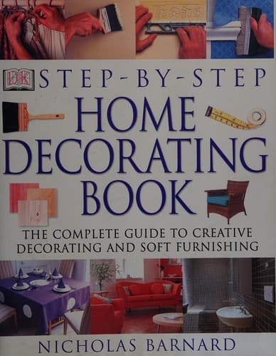 Cover image for Step-by-step home decorating book