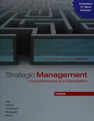 Cover image for Strategic management