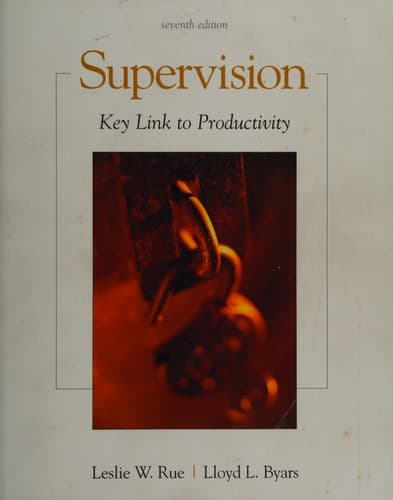 Cover image for Supervision