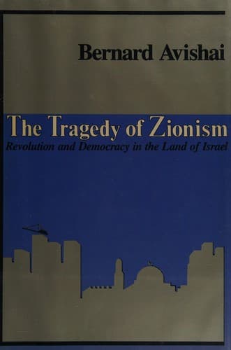 Cover image for The tragedy of Zionism