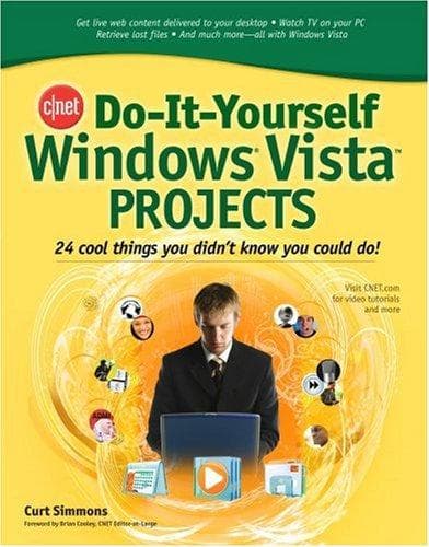 Cover image for CNET Do-It-Yourself Windows Vista Projects (Cnet Do-It-Yourself)
