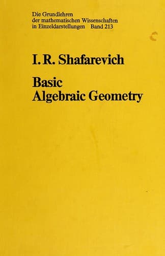 Cover image for Basic algebraic geometry