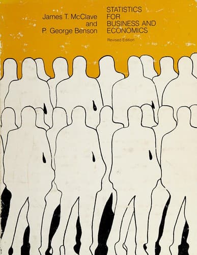 Cover image for Statistics for business and economics