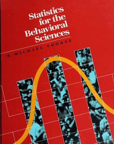 Cover image for Statistics for the behavioral sciences