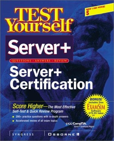 Cover image for Test Yourself Server+ Certification (Test Yourself)