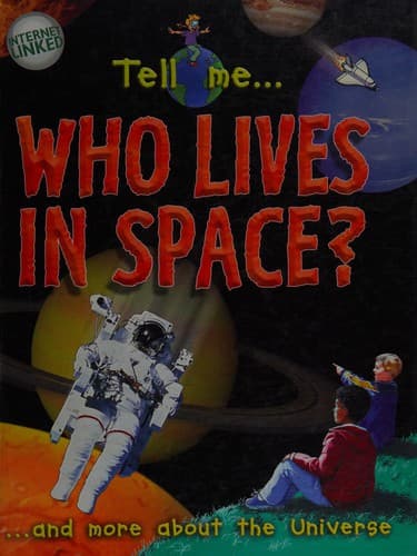 Cover image for Who lives in space?