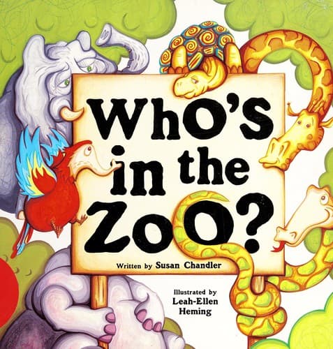 Cover image for Who's in the zoo?