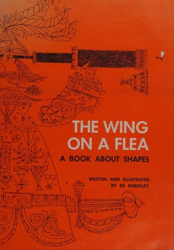 Cover image for Wing on a Flea a Book About Shapes