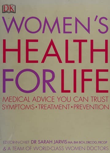 Cover image for Women's health for life