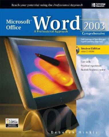 Cover image for Microsoft Office Word 2003