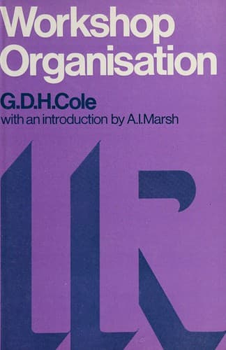 Cover image for Workshop organisation