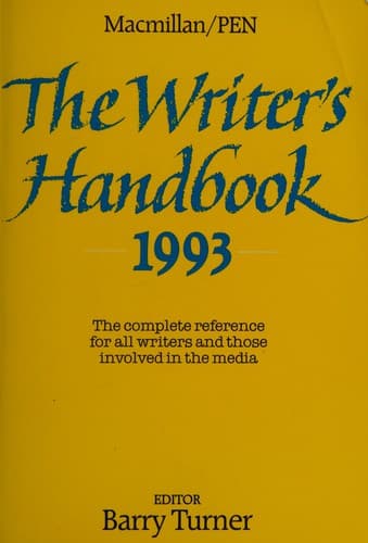 Cover image for The Writer's handbook