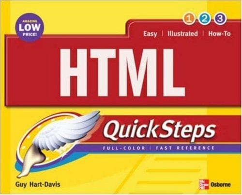 Cover image for HTML QuickSteps (Quicksteps)