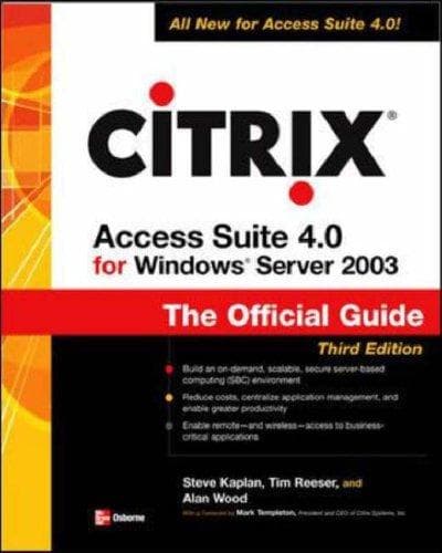 Cover image for Citrix Access Suite 4 for Windows Server 2003