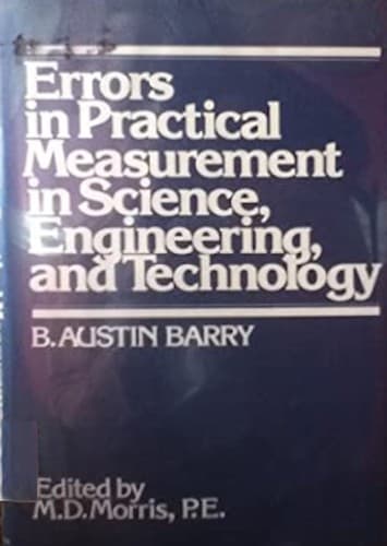 Cover image for Errors in practical measurement in science, engineering, and technology