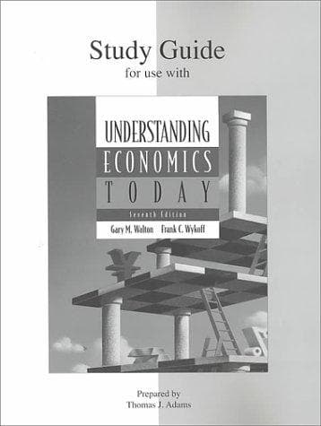 Cover image for Study Guide t/a Understanding Economics Today