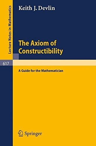 Cover image for The axiom of constructibility