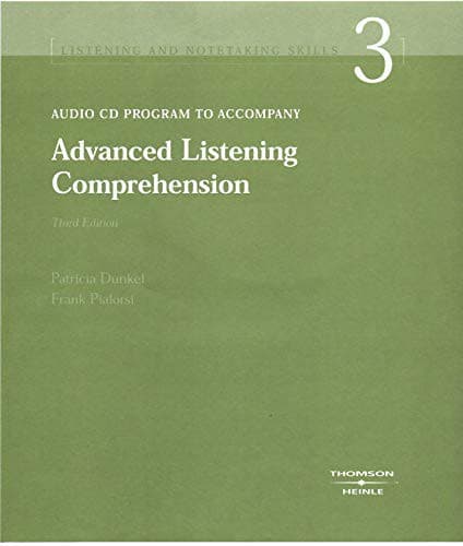 Cover image for Advanced Listening Comprehension