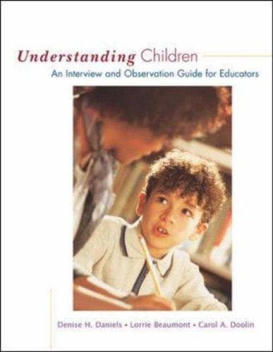 Cover image for Understanding Children